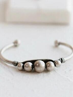 Dannijo Lau Cuff Bracelet Silver